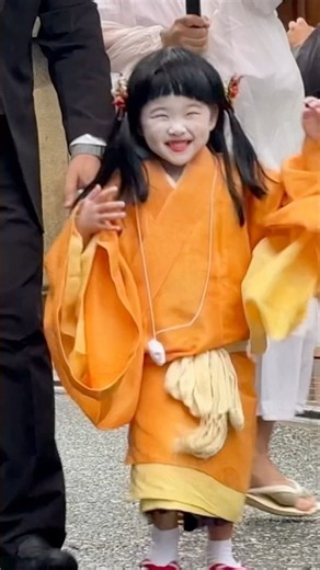 【北野祭】ずいき祭 ありりりりっ🤣って笑う笑顔が可愛い過ぎーーーーーーー😍💕皆さんお稚児ちゃんに釘付け🤣😆