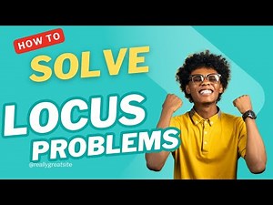 How to solve locus problems class 11 from iit jee - an easy approach | pyqs solved