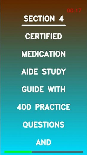 Certified Medication Aide Study Guide 2026 💊🔥 400 Practice Questions | PASS WITH CONFIDENCE ✅