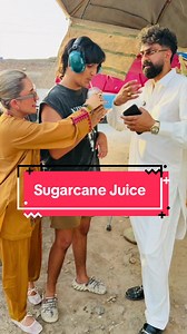 Emir trying sugarcane juice in Pakistan 🇵🇰 #fyp #loveyou #fouryou #viral #foryoupage❤️❤️