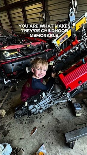Making a car kid 😊🤘 #carshorts #mustang #fatherson #fathersonshorts