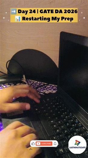 Day 24 | GATE DA 2026 Preparation | Restarting Normalization in DBMS #shorts #motivation #dbms