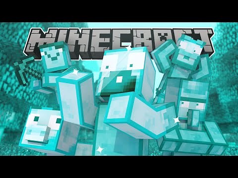 If EVERYTHING Was Changed To DIAMOND (Minecraft Animation)