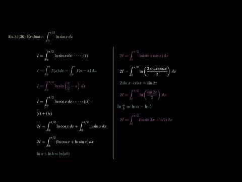 🔥 Class 12 Integrals | Full Solution in 60 Seconds (NCERT Ex.34 / 36)