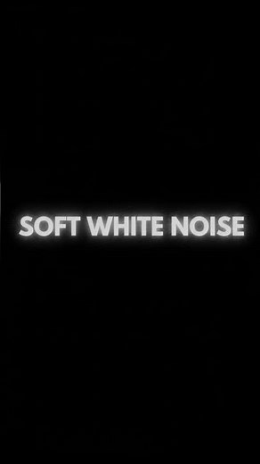 The Softest White Noise Ever | 10 Hours Black Screen for Sleep & Focus