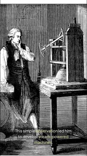 🔧James Watt & The Steam Engine | How This Invention Revolutionized the World #JamesWatt #SteamEngine