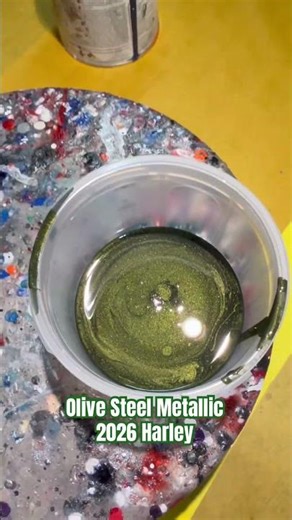 Olive Steel Metallic now on the website!