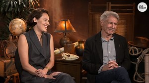 Does Harrison Ford dress up as 'Indiana Jones' for Calista Flockhart? 'You can't know.'