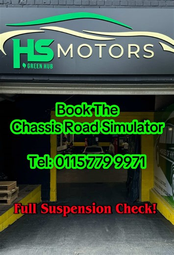 Book Your Chassis Road Simulator Now for Suspension Check
