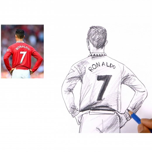How to Draw Cristiano Ronaldo Step by Step #drawing #ronaldo #reels #neymar #art #drawing #pencilsketch #newyork #salmankhan #sharukhkhan #indian #mbappe #artvideo #messi #viralvideochallenge #artwork #cr7 #erlinghaaland #football #sayeddrawingacademy #usa #portrait #ronaldo #pencilart #jibebellingham #pencilartwork #ZohranMamdani #SadioMane #worldcup #usaworldcup2026 | Sayed Drawing Academy