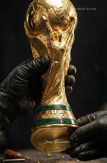 Making of the FIFA World Cup Trophy 🏆 | AI Generated Fan Film | All World Cup Champions