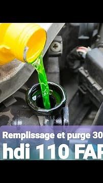 Peugeot Citroën HDi PSA coolant drain Peugeot 308,307,508.407..