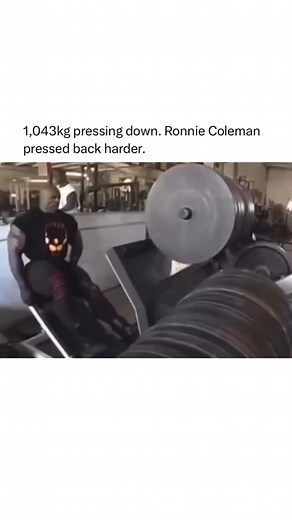 Unforgettable Sports Moments | In August 2007, Ronnie Coleman cemented his legend in bodybuilding history by leg pressing an incredible 2,300 pounds (1,043 kg) for eight... | Instagram