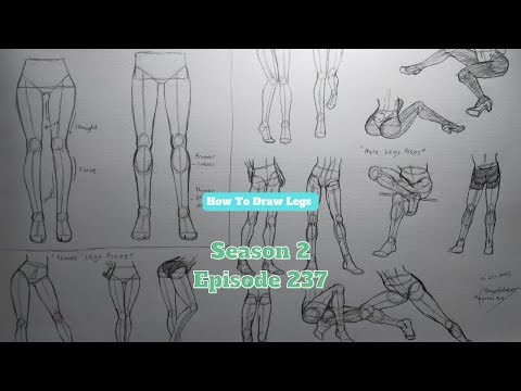 How To Draw Legs S.2 #237