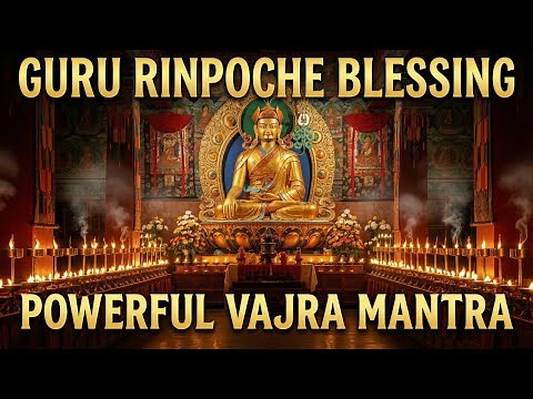 Guru Rinpoche Mantra — OM AH HUM VAJRA GURU PEMA SIDDHI HUM | Tibetan Monks Chant