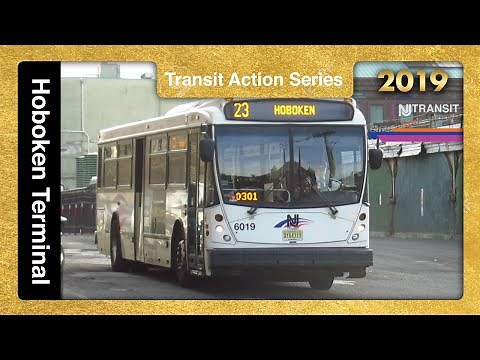 Hoboken: Hoboken Terminal (Bus and Rail) - NJ Transit TrAcSe 2019