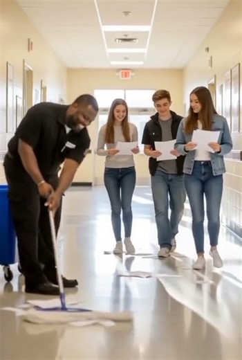 the janitors key story