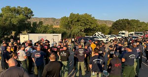 Where are our borrowed firefighters and how do we determine to lend them?