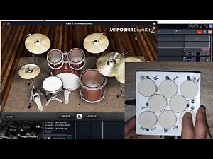 DIY Portable Electronic MIDI Drum Pads with built-in sounds using Raspberry-Pi Pico