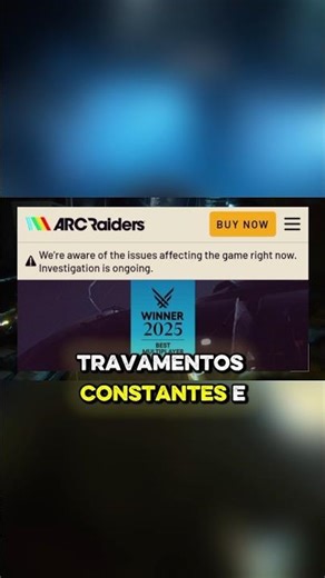 🚨ARC RAIDERS COM PROBLEMAS APÓS ATUALIZAÇÃO? SERVIDORES, MATCHMAKING ETC #arcraiders #fyp #gaming