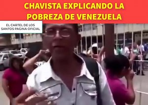126K views · 1.2K reactions | UN CHAVISTA EXPLICANDO LA POBREZA DE VENEZUELA.... Jamas habia visto tantas mentiras juntas. | El Cartel De Los Santos pagina oficial | Facebook
