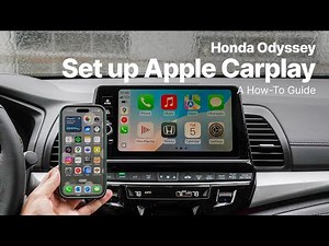 How to Connect to Apple CarPlay | Odyssey | Honda Guide
