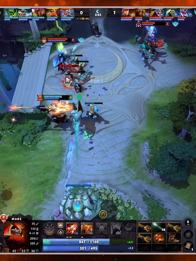 Ammar's Incredible Performance in TI 2025 Playoffs