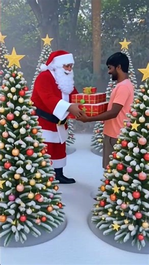 The Most Unexpected Santa Surprise Ever! 🎄🎁😱#vecna