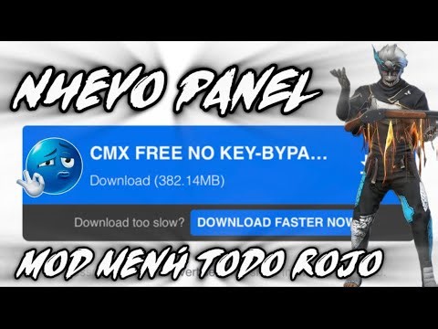 🔴NUEVO PANEL MOD MENÚ TODO ROJO 🚀 ACTUALIZADO GRATIS 🔥 PARA ANDROID✅