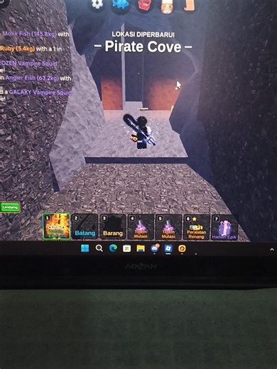 Tutorial Maze Room in Pirate Cove for Fish It Quest