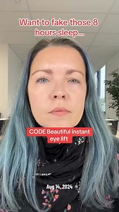 Not sure who else needs to hear this but right now this instant eye lift kit is my absolute go to for brighter, more wide awake eyes - try it on the 14days money back guarantee xx #mascara #tiredeyes #makeupover40 #maturemakeup | CODE Beautiful