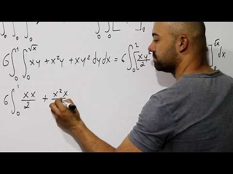 Integral Triple en Coordenadas Cartesianas | Problema Resuelto #CalculoVariasVarables