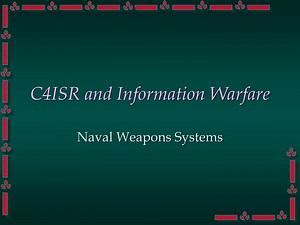 C4ISR and Information Warfare - SlideServe