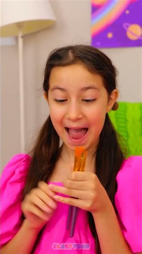 Practice Your MAKEUP Skills 💄 Mess-Free at Home❗ #creative #kidsvideo