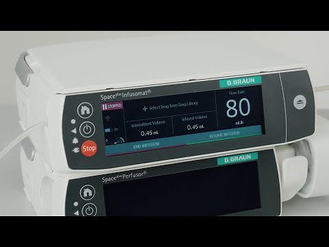 Spaceplus Infusomat® Removing IV line