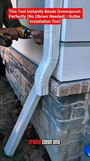 Downspout Bender Tool / Gutter Downspout Offset Bender