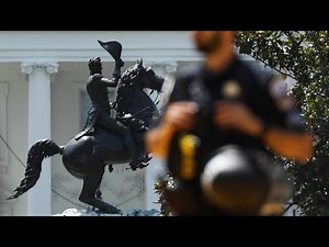 Protesters Try to Topple Andrew Jackson Statue