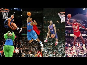 【歴代NBAスラムダンクコンテスト集】NBA slam dunk contest highlight