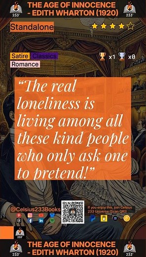 The Age of Innocence - Edith Wharton (1920) Quotes