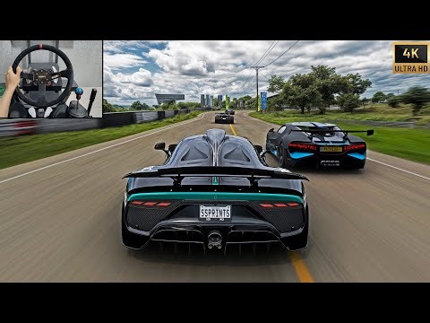 1300HP Mercedes AMG One VS X Class Cars | Forza Horizon 5 Steering Wheel Gameplay