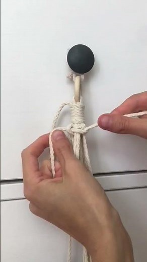 Blumenampel Makramee | Blumenampel selber machen | Wohnung einrichten | Dekoration Wohnzimmer