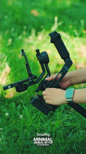 Compact Gimbal Kit, Pro Workflow — Stable, Comfortable, Long‑Lasting #SmallRig