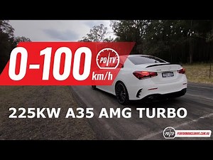 2020 Mercedes-AMG A 35 0-100km/h & engine sound