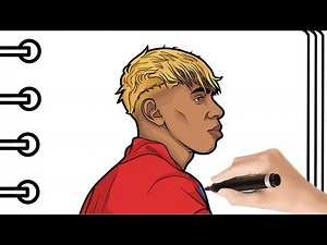 Como Dibujar a LAMINE YAMAL paso a paso | Mapi Art TV.