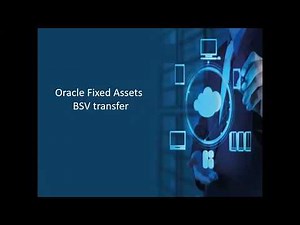 Oracle Fixed Assets Transfer from one BSV to another