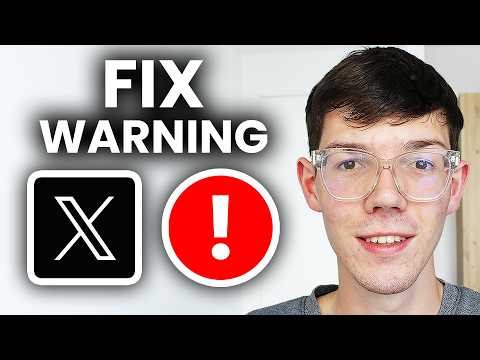 How To Fix Content Warning Adult Content On X - Step By Step