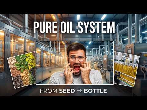 Mass Production of Cooking Oil – Factory Tour