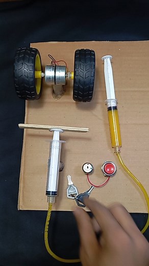 How The Car Starts & Brake System Work • Dc Motor | Inventor Pial