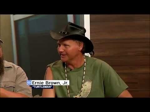Ernie Brown Jr., The Turtle Man on WKYT 27 NewsFirst at noon July 2, 2012