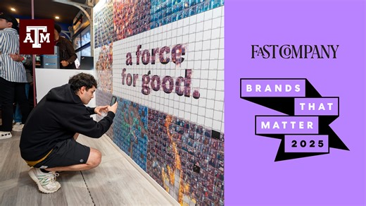 Fast Company highlighted Texas A&M for purpose-driven storytelling and expanding national reach, sharing how Aggies are shaping communities through research, service and creating solutions that matter. Read more: https://tx.ag/VU2thFJ #FastCompany #TAMU #Innovation #Impact #Research | Texas A&M University